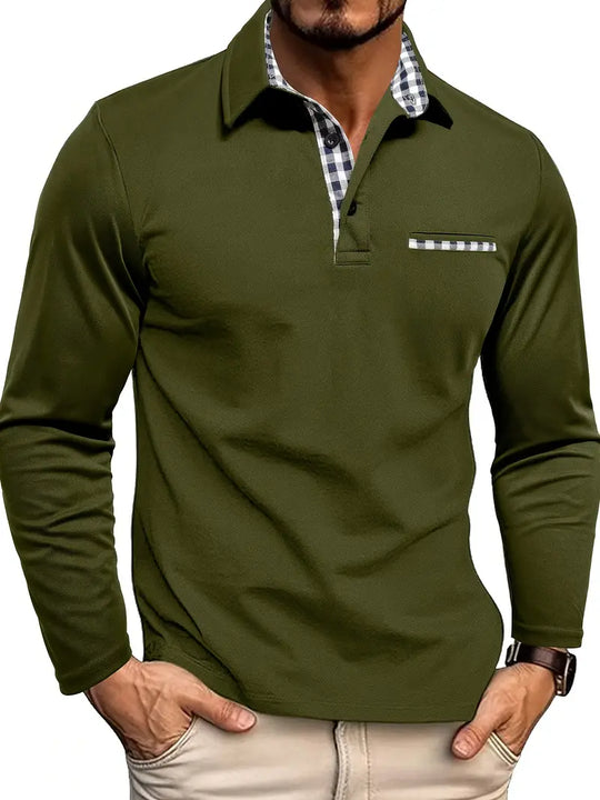 Lange Mouwen Poloshirt