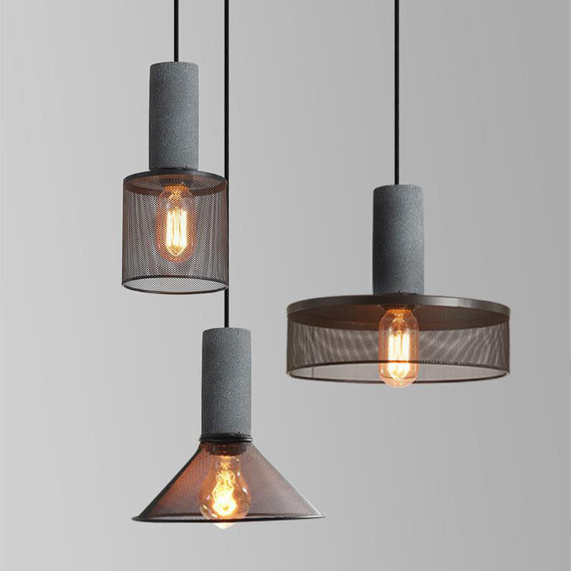 Warme Industriële Plafondlamp met Modern Design