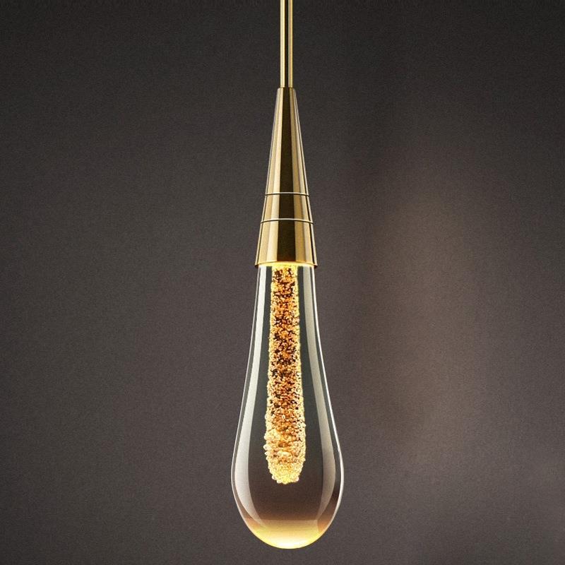 Stijlvolle Scandinavische Gouden LED Hanglamp – Kort of Lang Design