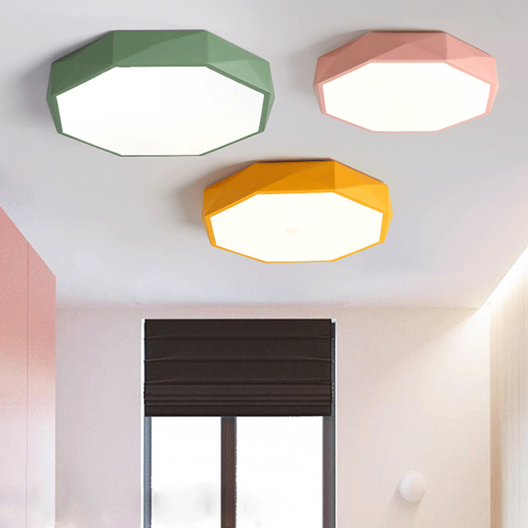 Modern LED Ceiling Light Abstract Scandinavian Design