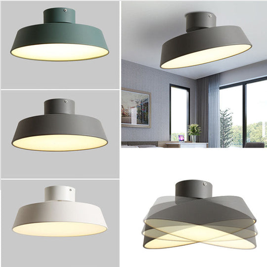 Industriële Scandinavische LED Plafondlamp