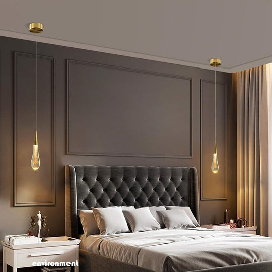 Stijlvolle Scandinavische Gouden LED Hanglamp – Kort of Lang Design