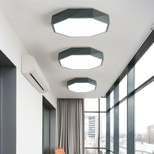 Modern LED Ceiling Light Abstract Scandinavian Design