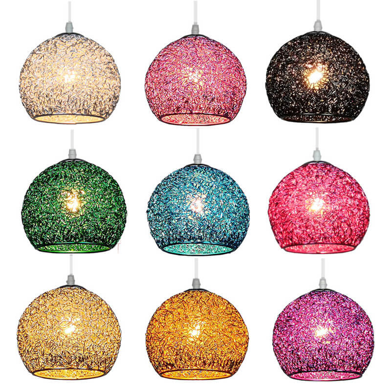 Creatieve Aluminium Hanglamp – Meerdere Kleuren – E26 Fitting
