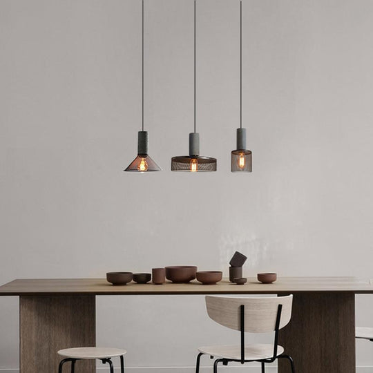 Warme Industriële Plafondlamp met Modern Design