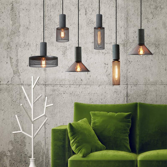 Warme Industriële Plafondlamp met Modern Design
