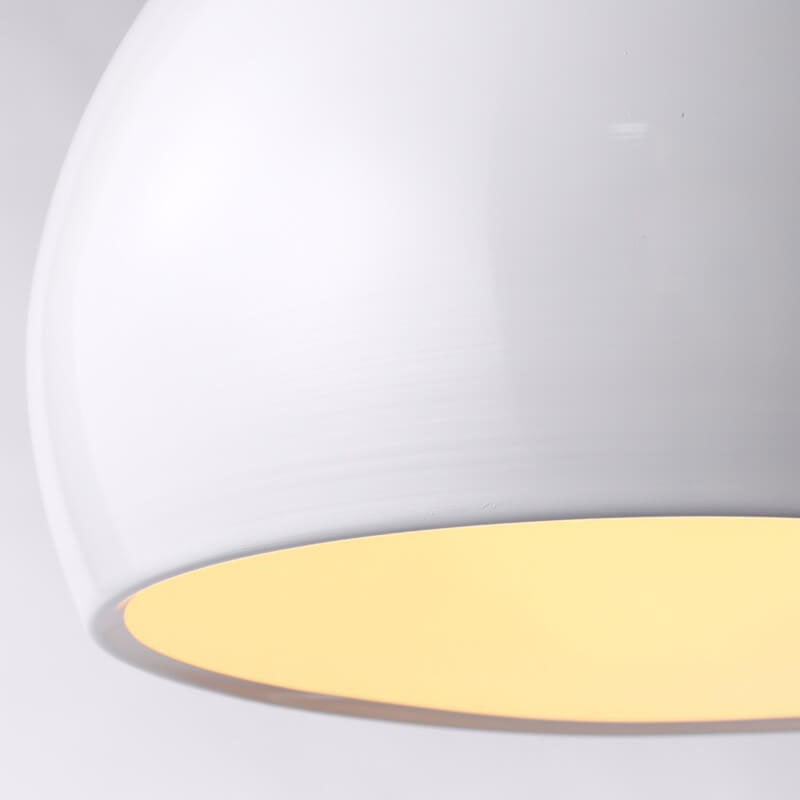 Moderne Aluminium Hanglamp – Zwart, Wit, Geel, Blauw, Roze, Rood, Groen, Grijs – E26