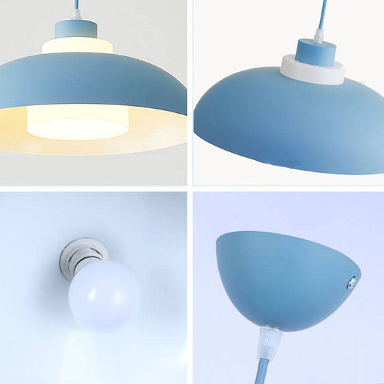 Moderne Aluminium Hanglamp – E26 Fitting, Meerdere Kleuren en Maten