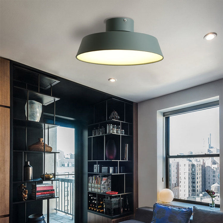 Industriële Scandinavische LED Plafondlamp