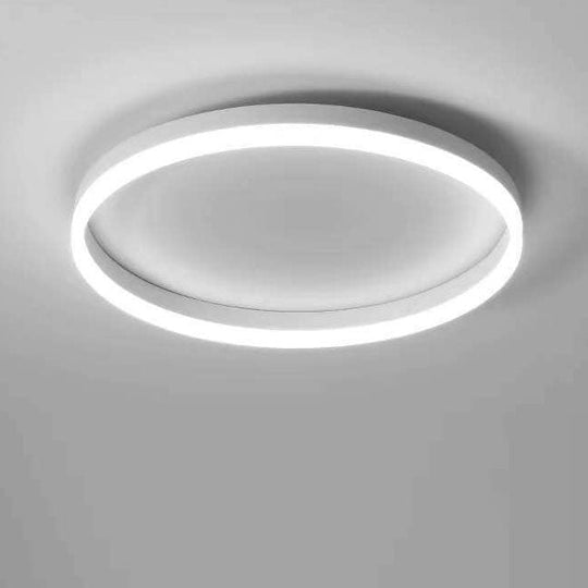 Moderne LED Plafondlamp in Japandi Style