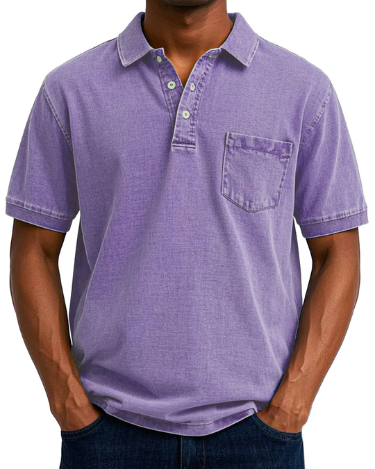 Retro Heren Polo