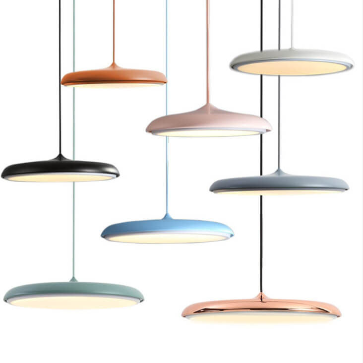 Moderne Kleurrijke LED Hanglamp  met Scandinavisch Design