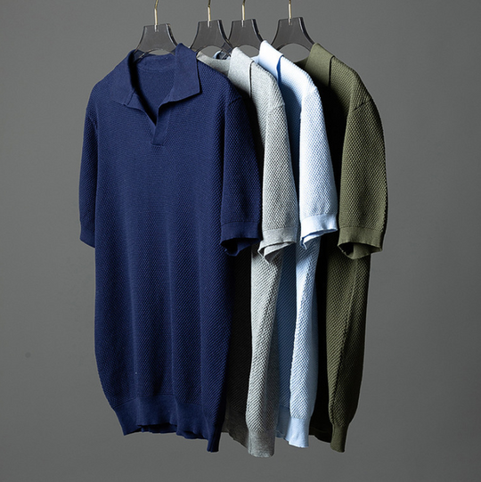 Stijlvolle katoenen poloshirt