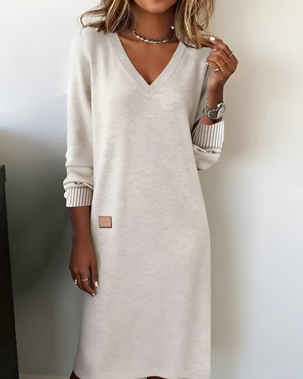 Malira™ | Elegante Zachte Gebreide Jurk