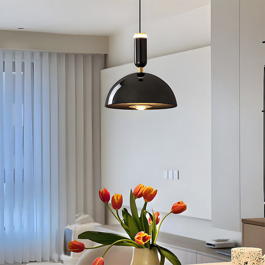 Scandinavische  Moderne LED Hanglamp – Stained Glass Design met Minimalistisch Frame