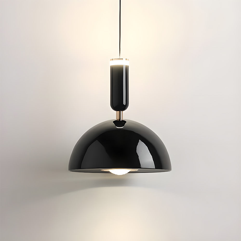 Scandinavische  Moderne LED Hanglamp – Stained Glass Design met Minimalistisch Frame