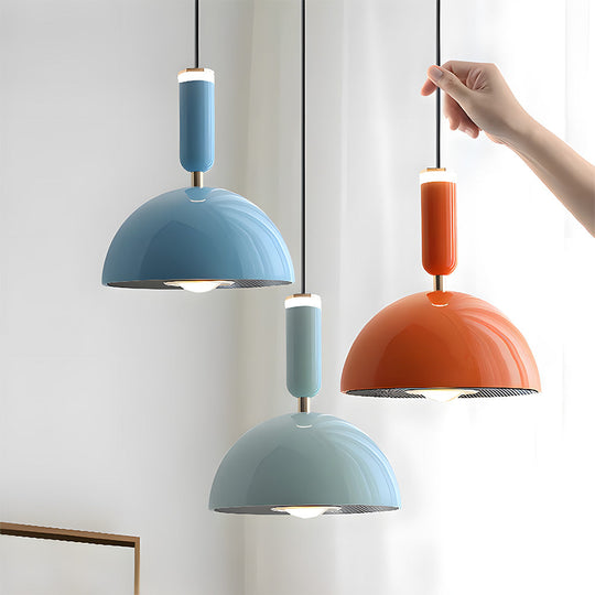 Scandinavische  Moderne LED Hanglamp – Stained Glass Design met Minimalistisch Frame