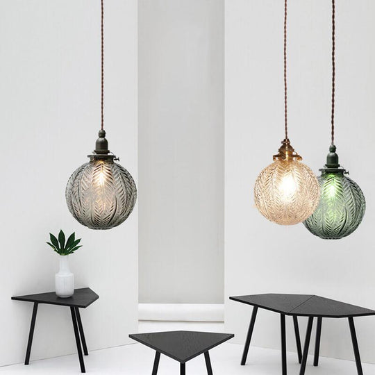 Moderne Glazen Hanglamp met Stijlvolle Details