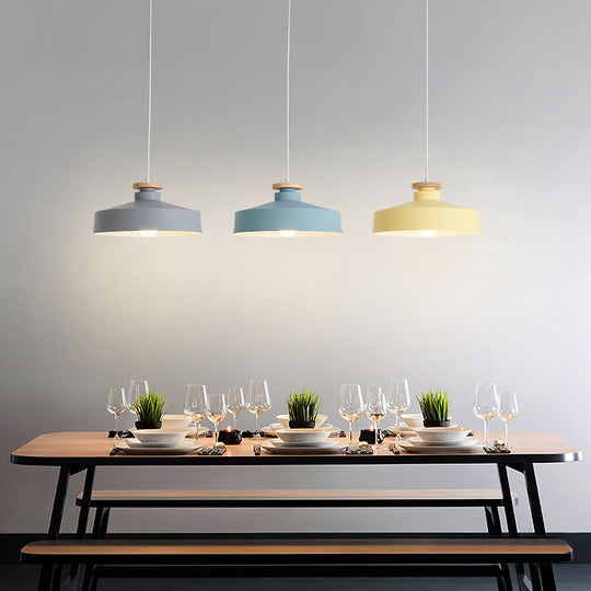 Scandinavische Houten Hanglamp | Moderne Minimalistische Plafondlamp