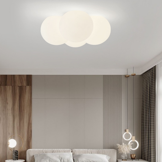 Witte Wolken Bubbels Plafondlamp