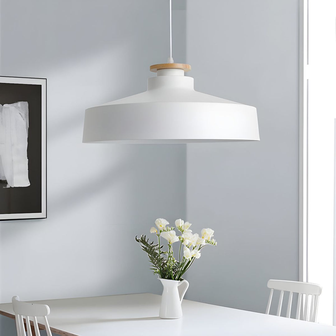 Scandinavische Houten Hanglamp | Moderne Minimalistische Plafondlamp
