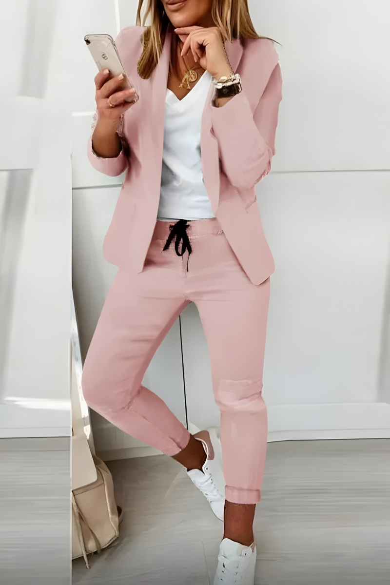 Amie™ | Elegante blazer en broek set