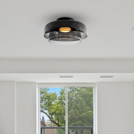 Moderne Designer Glas Plafondlamp