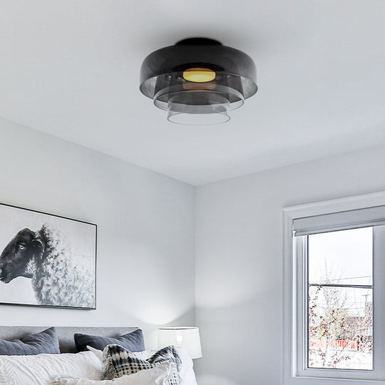 Moderne Designer Glas Plafondlamp