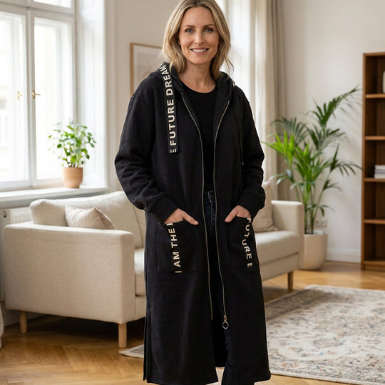 Eliza™ | Comfortabele Vestjas met Capuchon
