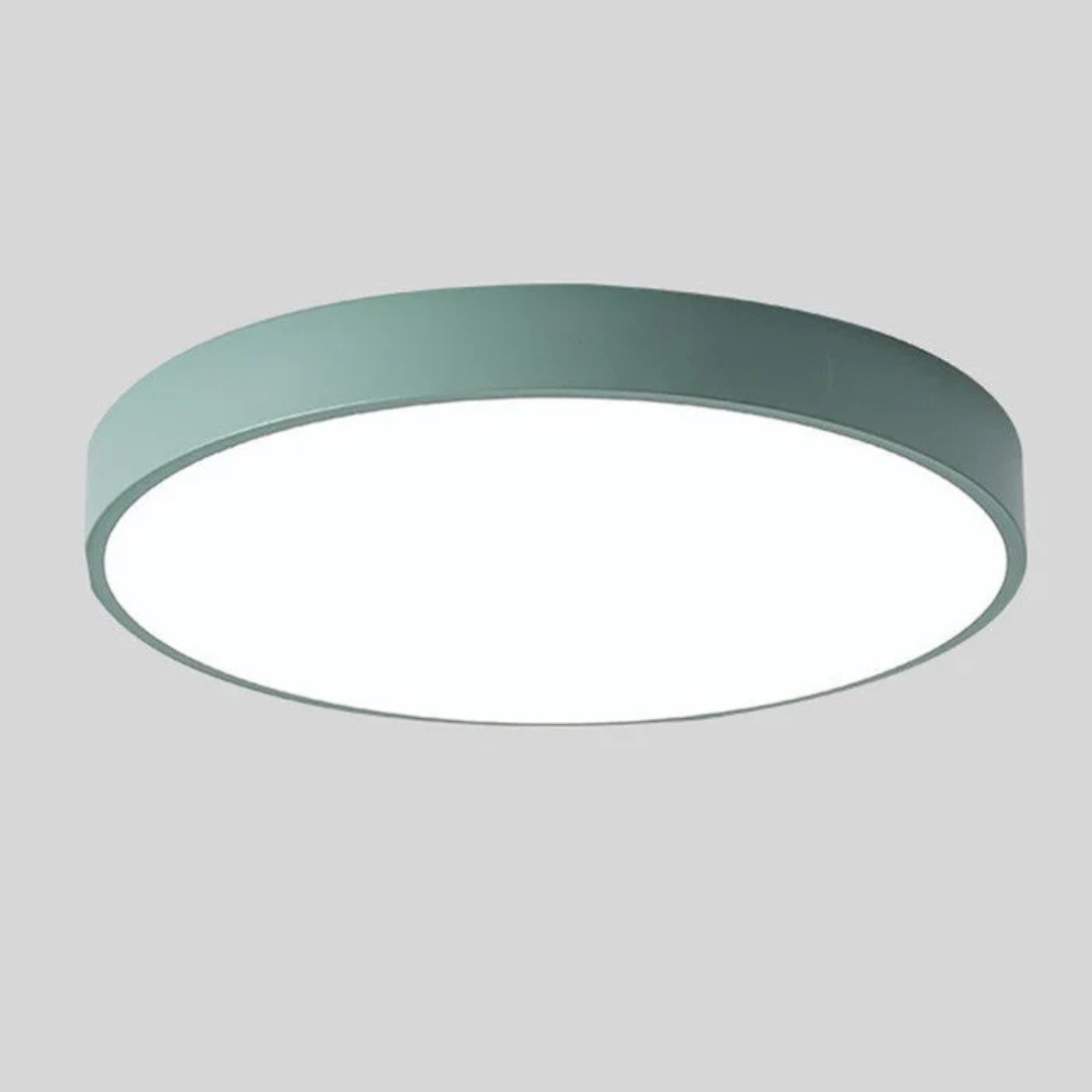 LED Ceiling Lamp with Scandinavian Design made of Wood & Acrylic