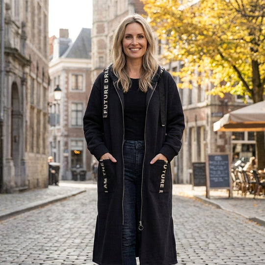 Eliza™ | Comfortabele Vestjas met Capuchon