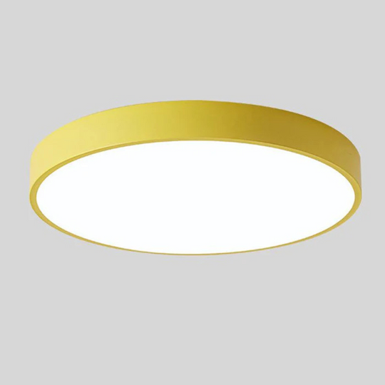 LED Ceiling Lamp with Scandinavian Design made of Wood & Acrylic