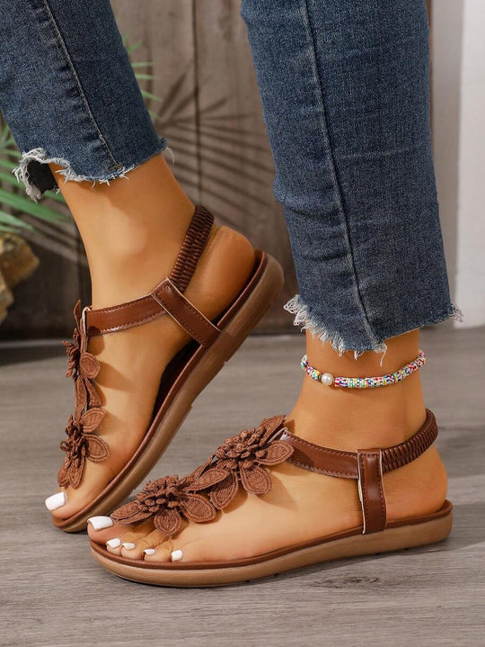 Floréa™ | Gebloemde Orthopedische Sandalen