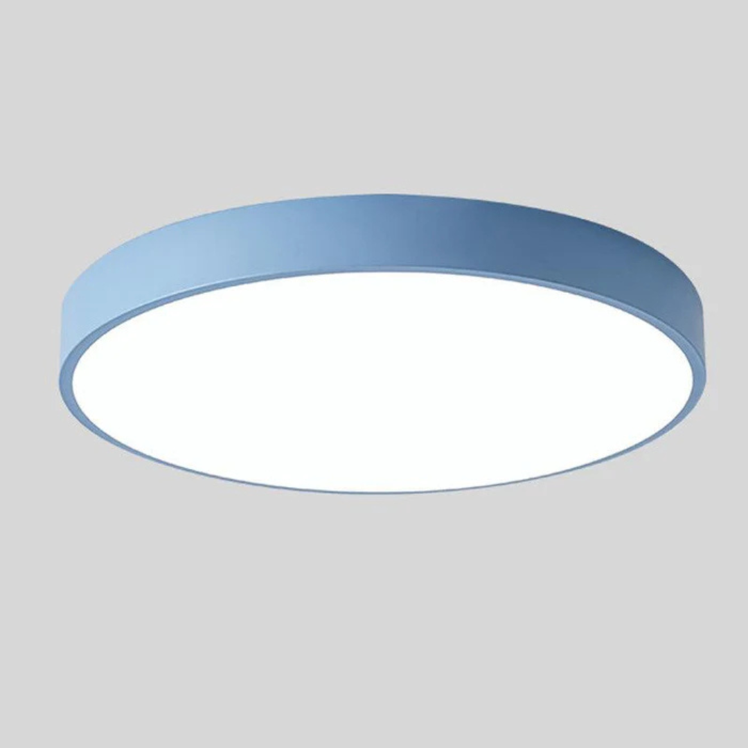 LED Ceiling Lamp with Scandinavian Design made of Wood & Acrylic