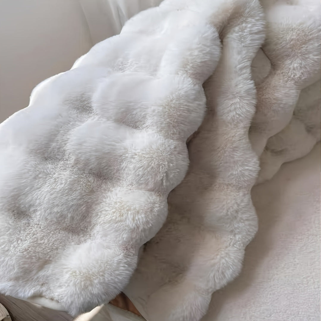 Zacht Rond Bubble Vloerkleed – Comfortabel Tapijt voor Woonkamer & Slaapkamer