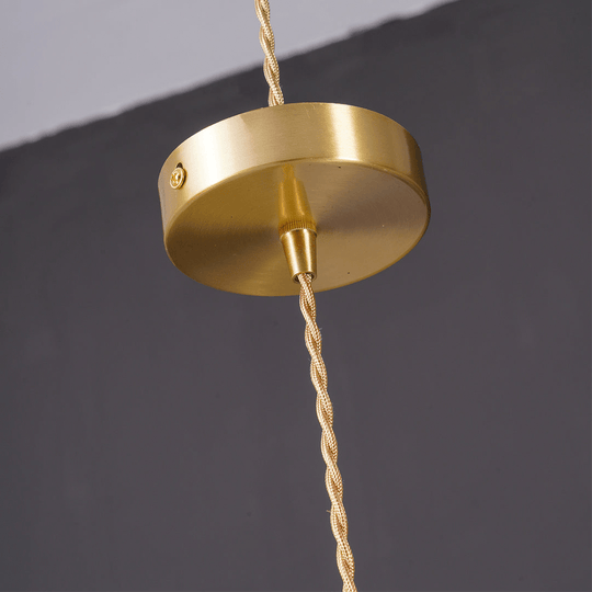 Elegante Glazen Hibiscusbloem Hanglamp met Stijlvol Design