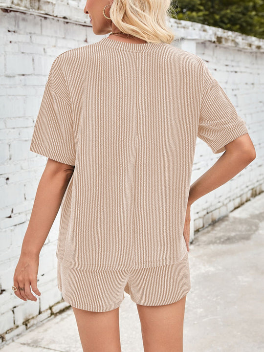 Jinte™ | Comfortabele ribstof loungewear set