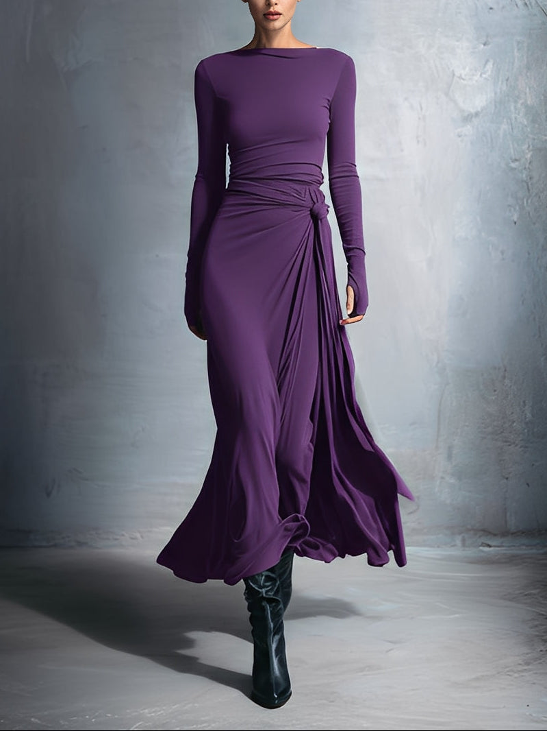 Veya™ | Elegante Vloeiende Maxijurk