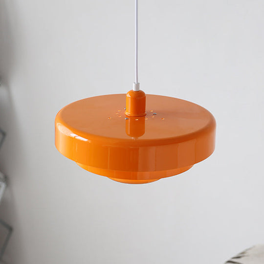 Ronde Stijlvolle IJzeren Hanglamp – Elegant Industrieel Ontwerp voor Huis & Keuken