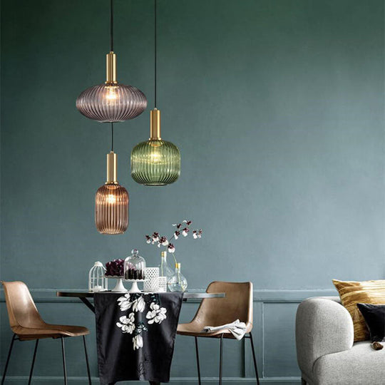 Moderne Glazen Hanglamp met Stijlvol en Elegant Design