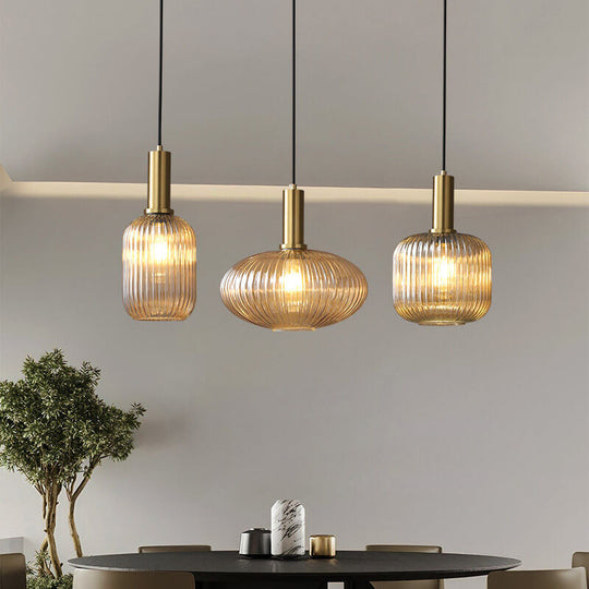 Moderne Glazen Hanglamp met Stijlvol en Elegant Design