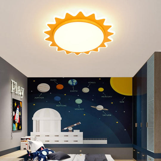 Zonnenlamp met LED en een Kleurrijk Design