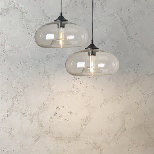 Industriële Glazen Hanglamp – Ø28 cm, Meerdere Kleuren, E26 Fitting