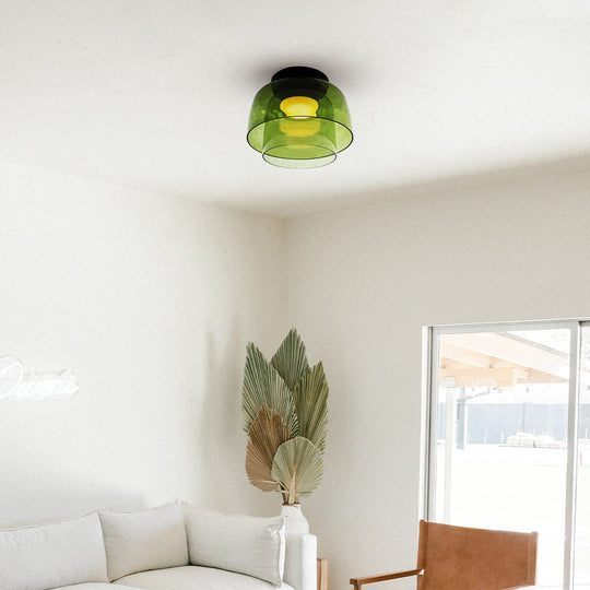 Moderne Designer Glas Plafondlamp
