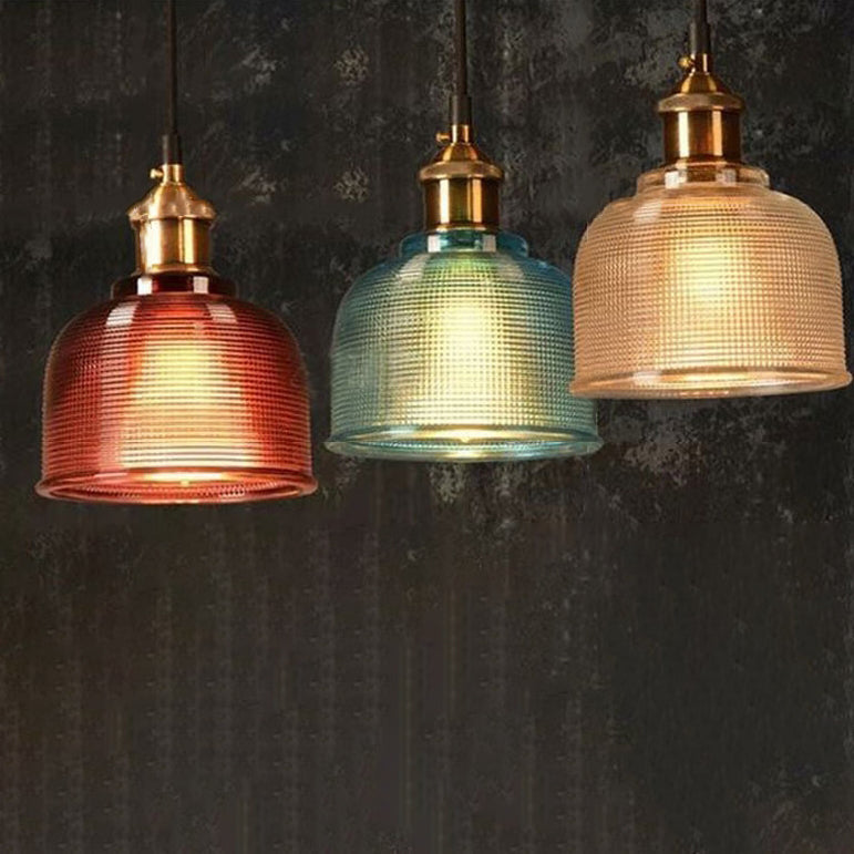 Moderne Glazen Hanglamp met Creatief Design
