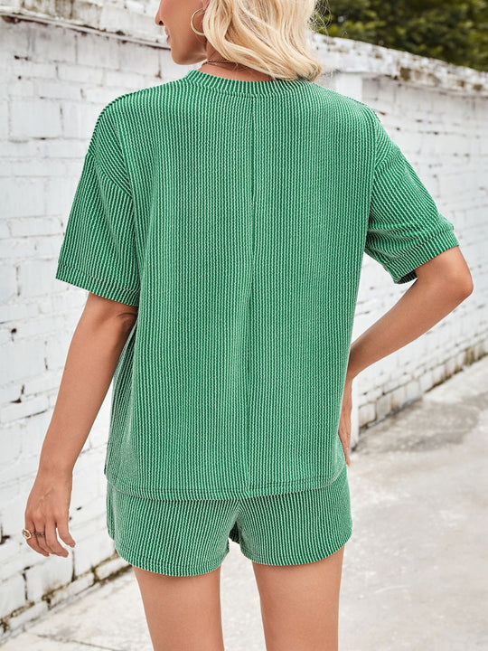 Jinte™ | Comfortabele ribstof loungewear set