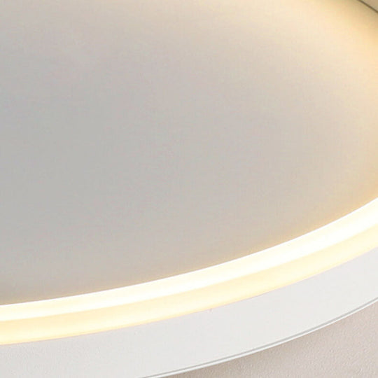 Moderne LED Plafondlamp in Japandi Style