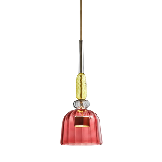 Macaron Glazen Hanglamp – Kleurrijk & Modern – Speels Design