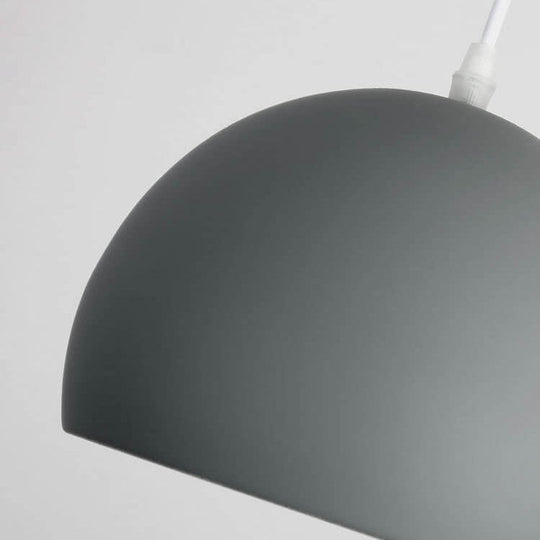 Moderne Aluminium Hanglamp – Zwart, Wit, Geel, Blauw, Roze, Rood, Groen, Grijs – E26