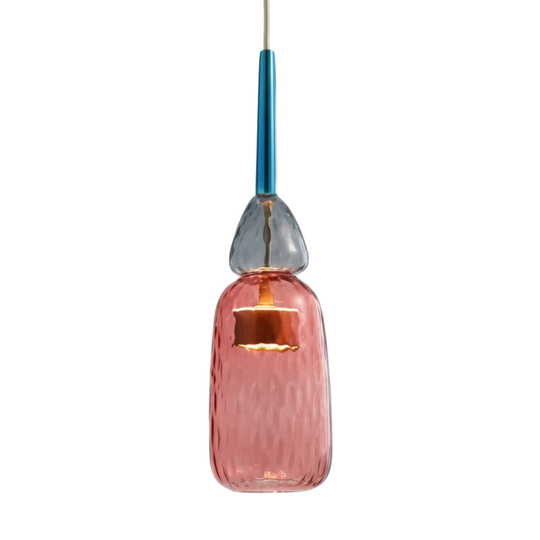 Macaron Glazen Hanglamp – Kleurrijk & Modern – Speels Design